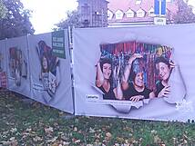 Banner Bauzaun KA300 Lametta
